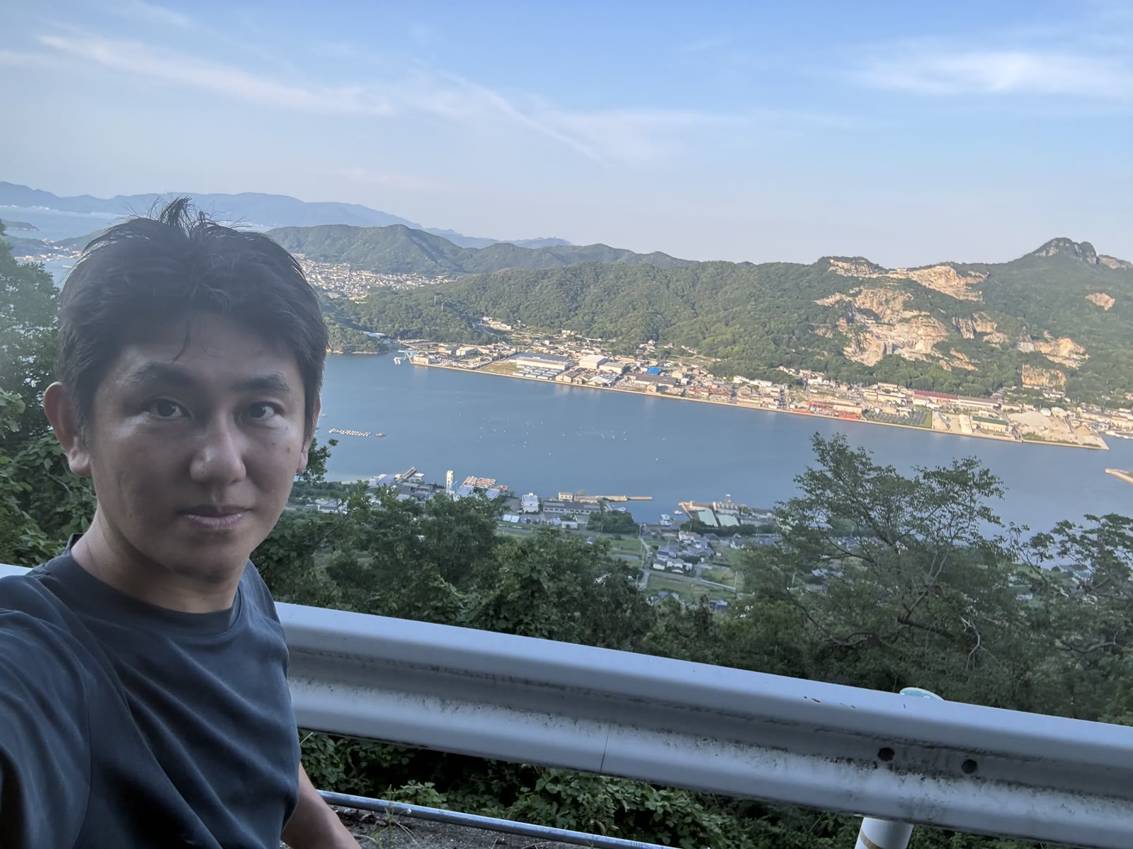 屋島から見渡す瀬戸内海の島々