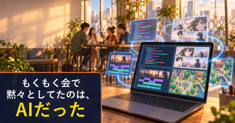 もくもく会で黙々としてたのは、AIだった