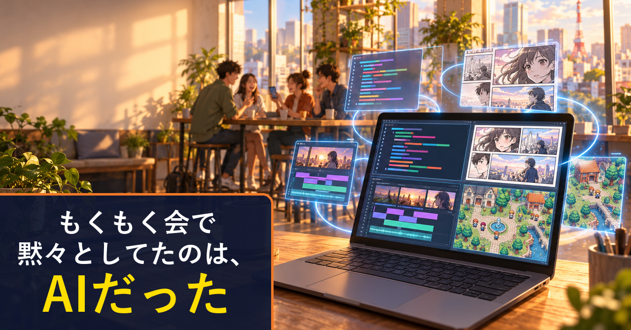 もくもく会で黙々としてたのは、AIだった